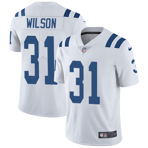 Indianapolis Colts #31 Limited Quincy Wilson White Nike NFL Road Men Vapor Untouchable jerseys